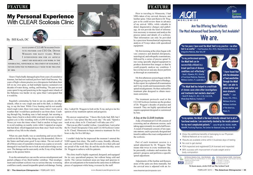 My Personal Experience With CLEAR Scoliosis Clinic
