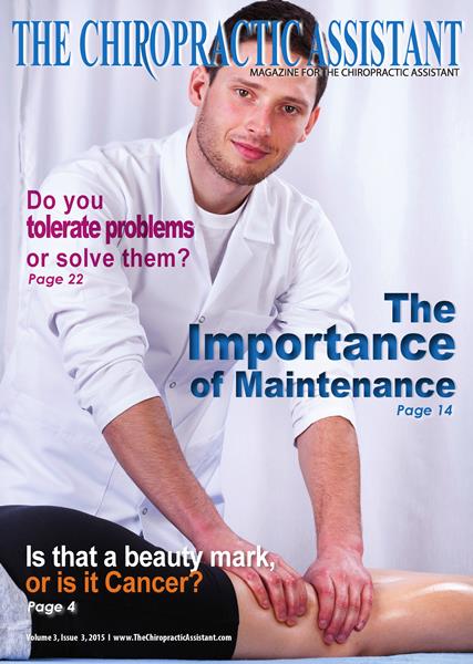 Issue: - The Chiropractic Assistant 2015 | The American Chiropractor