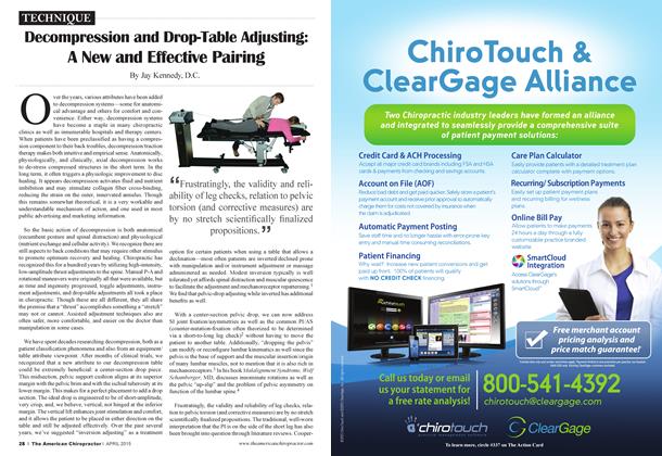 Decompression and Drop-Table Adjusting: A New and Effective Pairing
