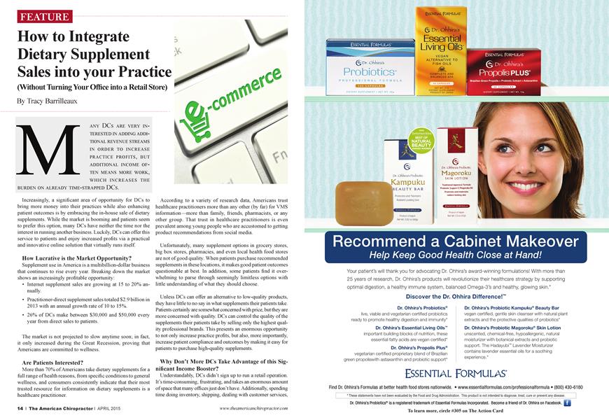 How to Integrate Dietary Supplement Sales into your Practice