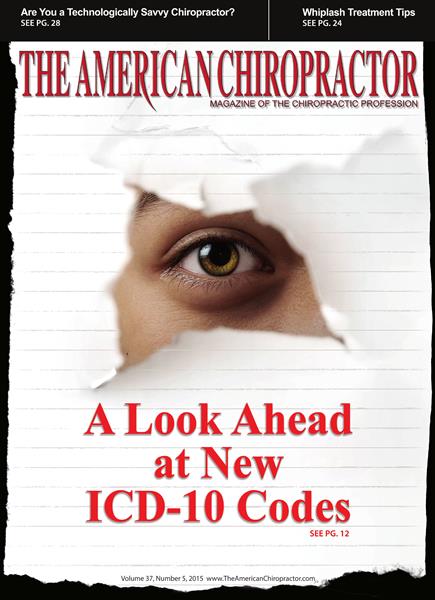Issue: - May 2015 | The American Chiropractor