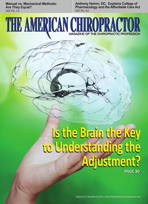 AUGUST 2015 | The American Chiropractor