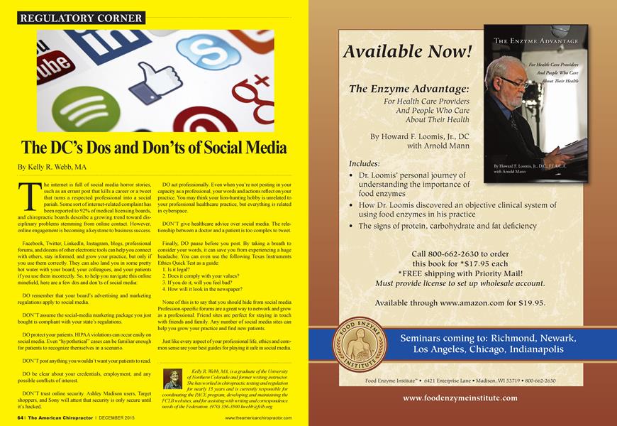 The DC’s Dos and Don’ts of Social Media