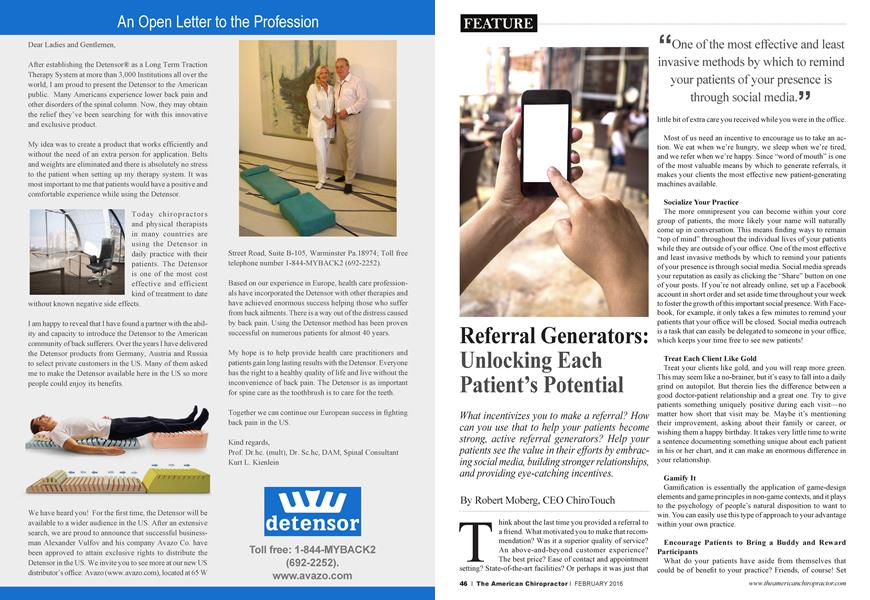 Referral Generators: Unlocking Each Patient’s Potential