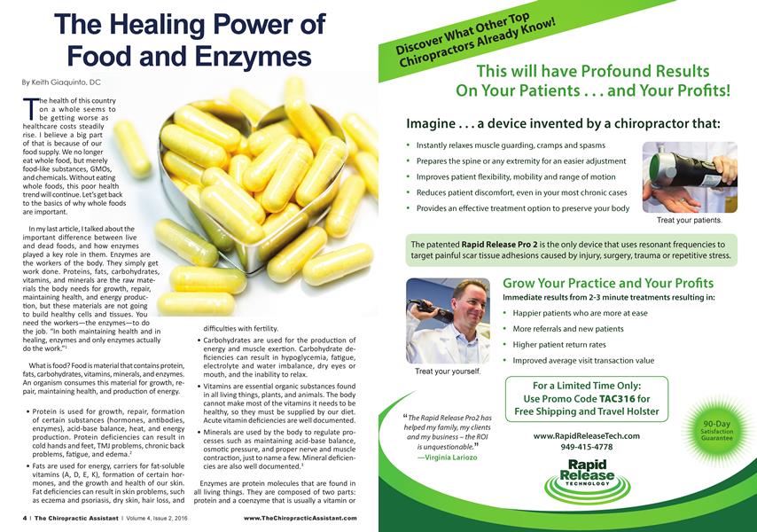 The Healing Power of Food and Enzymes