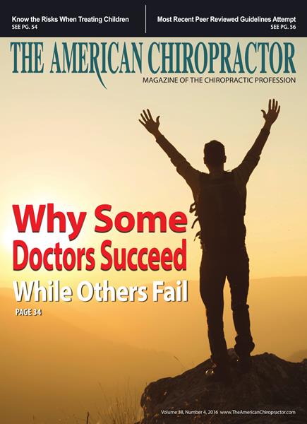 Issue: - April 2016 | The American Chiropractor