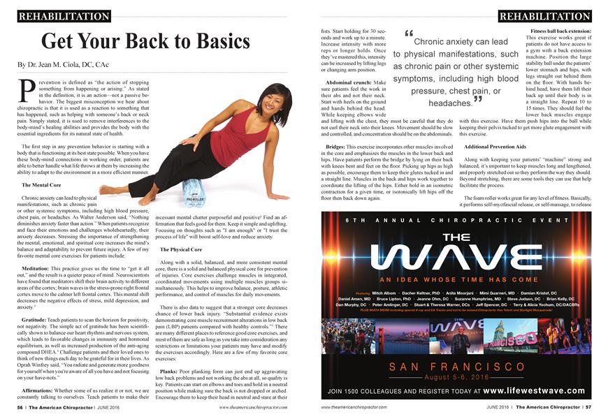 Get Your Back to Basics
