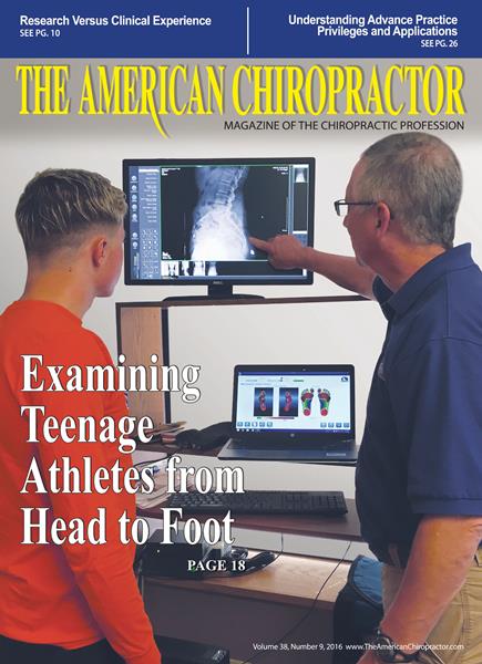 Issue: - September 2016 | The American Chiropractor