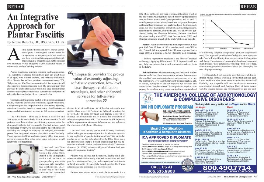 An Integrative Approach for Plantar Fasciitis
