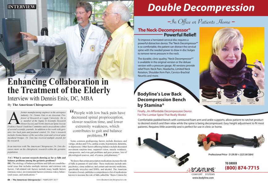Enhancing Collaboration in the Treatment of the Elderly