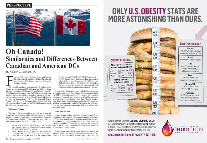 Oh Canada! Similarities and Differences Between Canadian and American DCs