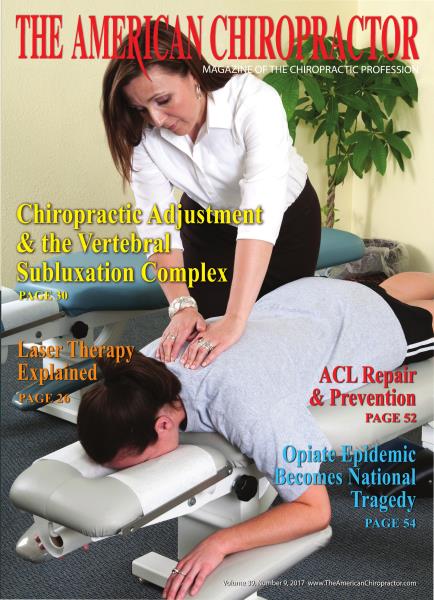 Issue: - SEPTEMBER 2017 | The American Chiropractor