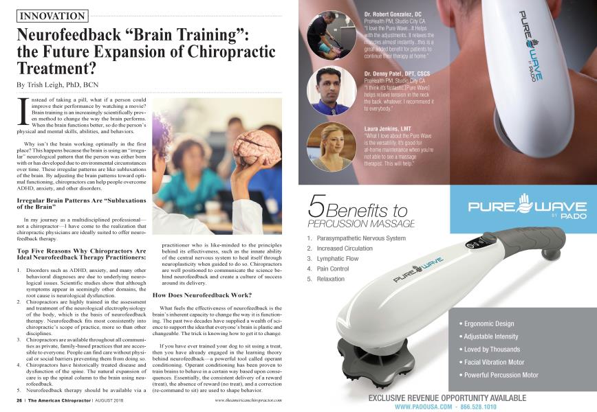 Neurofeedback “Brain Training”: the Future Expansion of Chiropractic Treatment?