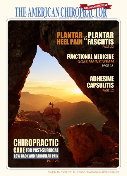 Issue: - September 2018 | The American Chiropractor