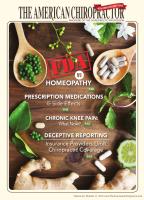 2018 - NOVEMBER | The American Chiropractor