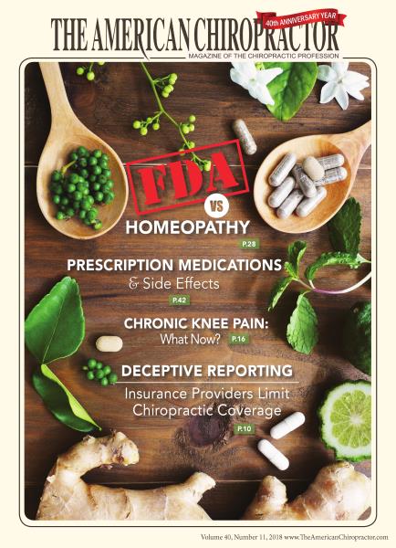 Issue: - NOVEMBER 2018 | The American Chiropractor