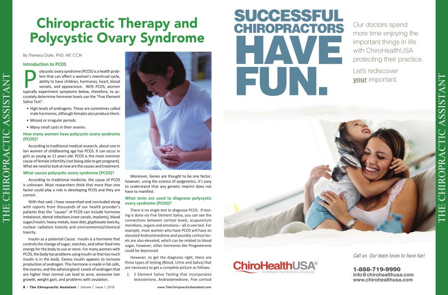 Chiropractic Therapy and Polycystic Ovary Syndrome