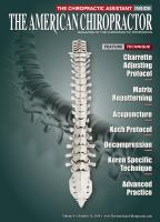 2019 - DECEMBER | The American Chiropractor