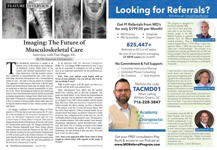Imaging: The Future of Musculoskeletal Care