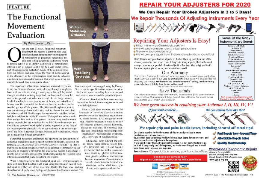 The Functional Movement Evaluation