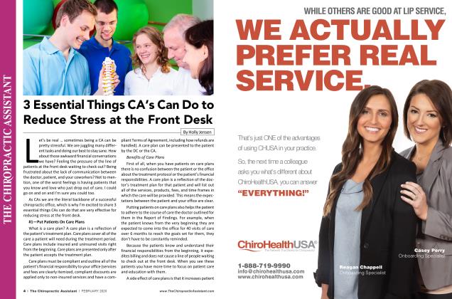 3 Essential Things CA's Can Do to Reduce Stress at the Front Desk