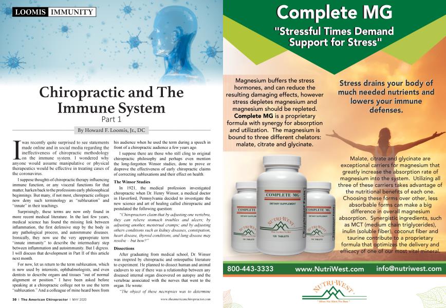 Chiropractic and The Immune System