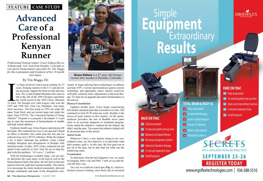 Advanced Care of a Professional Kenyan Runner