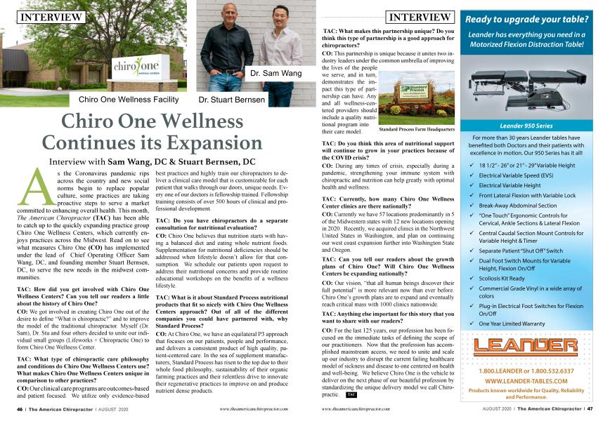 Chiro One Wellness Continues its Expansion