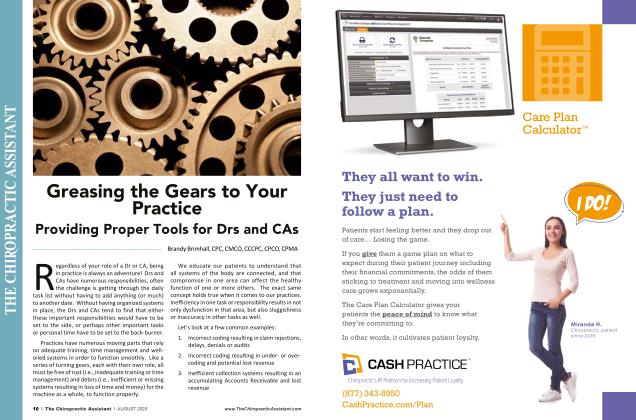 Greasing the Gears to Your Practice