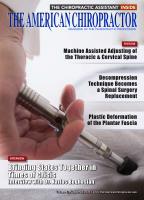 2020 - DECEMBER | The American Chiropractor