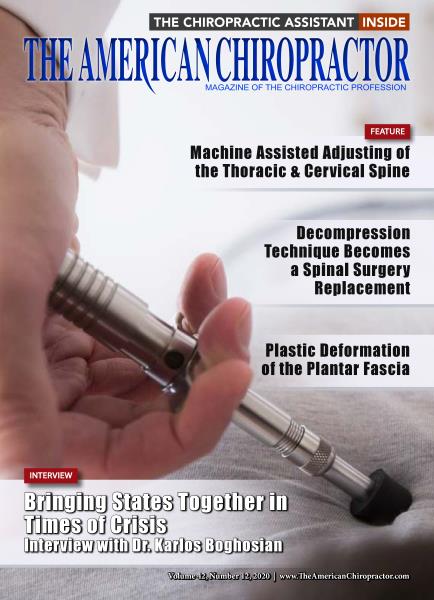 Issue: - DECEMBER 2020 | The American Chiropractor