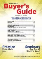 2021 - Buyer's Guide 2021-2022 | The American Chiropractor