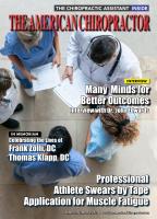 2021 - FEBRUARY | The American Chiropractor