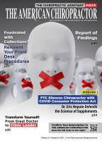 2021 - AUGUST | The American Chiropractor