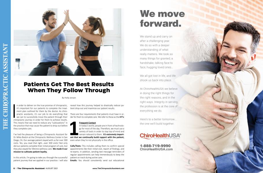 Patients Get The Best Results When They Follow Through