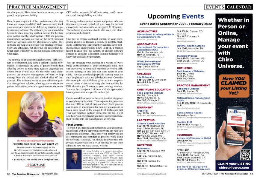 Upcoming Events