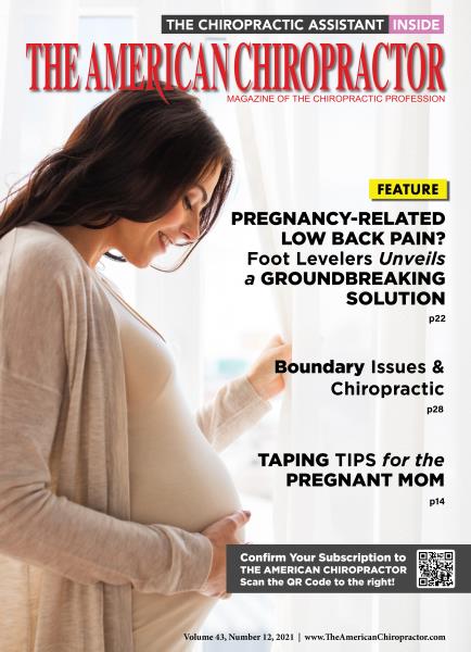 Issue: - DECEMBER 2021 | The American Chiropractor