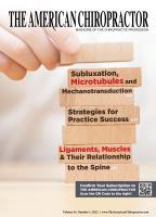 2022 - JANUARY | The American Chiropractor