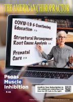 2022 - MARCH | The American Chiropractor