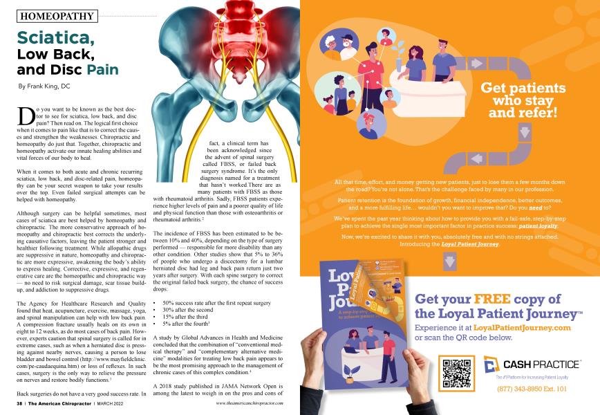 Sciatica, Low Back, and Disc Pain