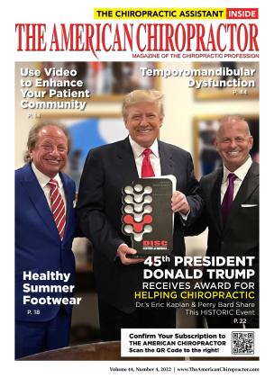 APRIL 2022 | The American Chiropractor