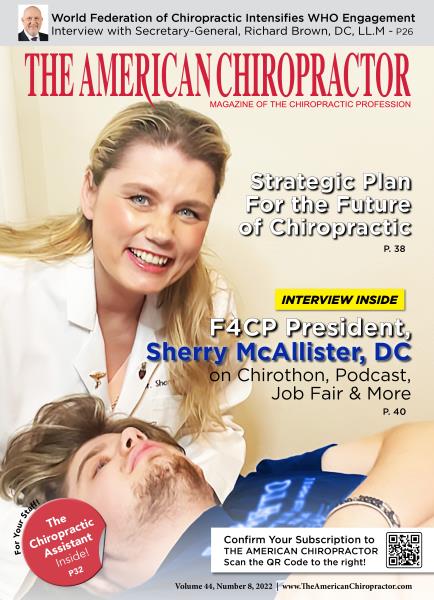 Issue: - AUGUST 2022 | The American Chiropractor
