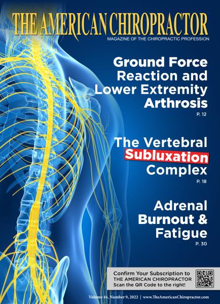 Issue: - SEPTEMBER 2022 | The American Chiropractor