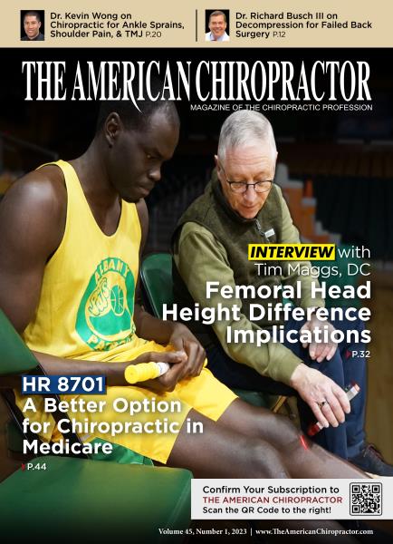 Issue: - JANUARY 2023 | The American Chiropractor