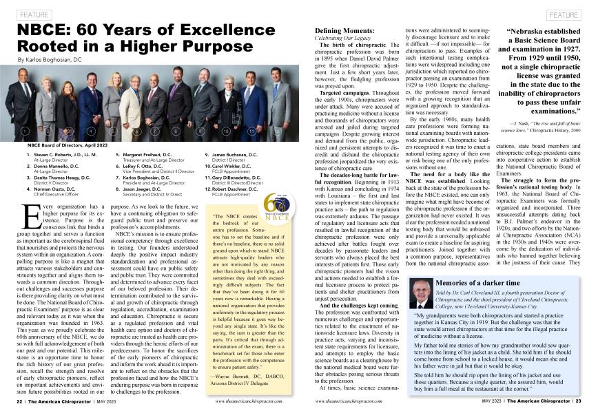 NBCE: 60 Years of Excellence Rooted in a Higher Purpose