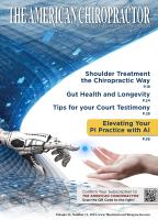 2023 - NOVEMBER | The American Chiropractor