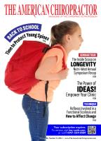 2024 - AUGUST | The American Chiropractor