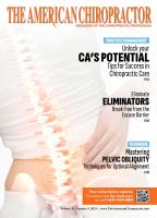2024 - SEPTEMBER | The American Chiropractor