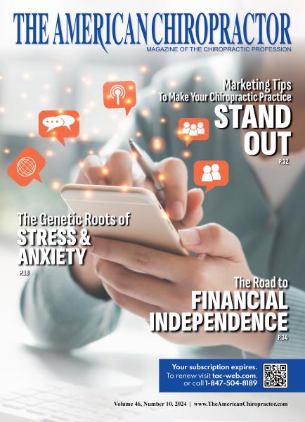 Issue: - OCTOBER 2024 | The American Chiropractor