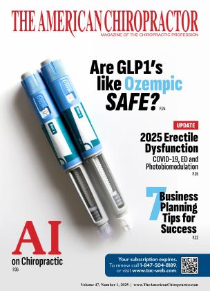 JANUARY 2025 | The American Chiropractor